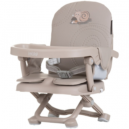 Scaun de masa - Inaltator scaun de masa Chipolino Lollipop macadamia