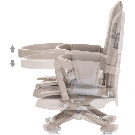 Inaltator scaun de masa Chipolino Lollipop macadamia [3]