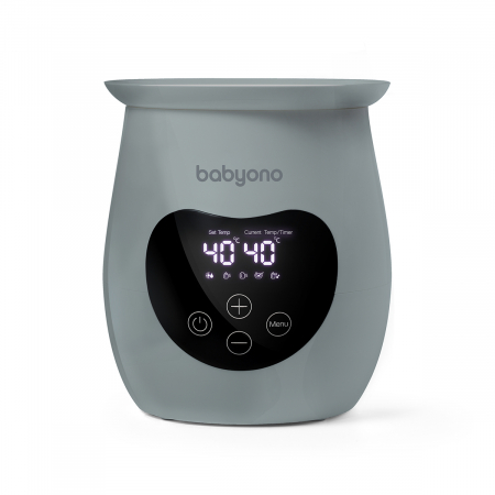 Incalzitor si sterilizator electronic gri Hranire Naturala Babyono [4]