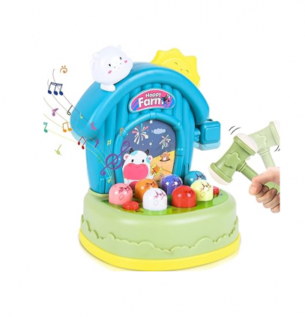 Centre de activitati - Joc cioc-poc, Bubu Still, interactiv, cu lumini si muzica