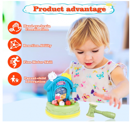 Joc cioc-poc, Bubu Still, interactiv, cu lumini si muzica [1]