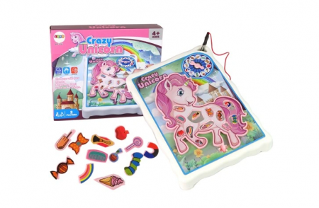 Jucarii tip Montessori - Joc cu creion electronic, Poneiul Bzzz