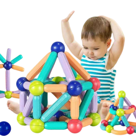 Joc puzzle, stick magnetic, New Upgrade, 36 piese [1]