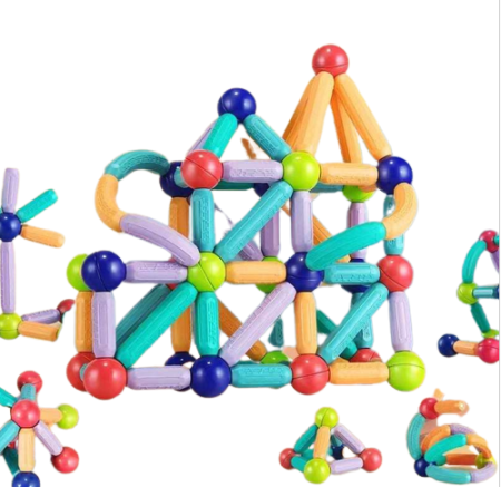 Joc puzzle, stick magnetic, New Upgrade, 46 piese [3]