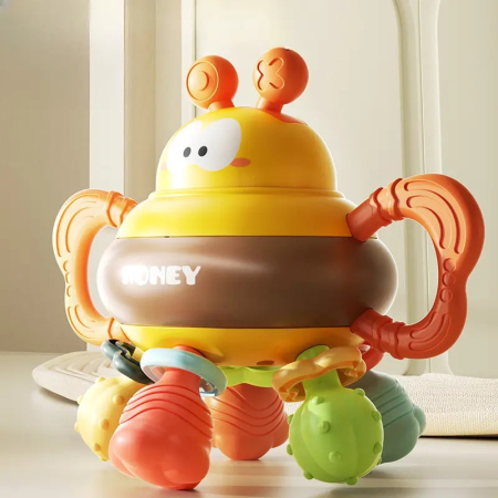 Jucarie bebe, pentru dentitie, din silicon, albinuta [1]