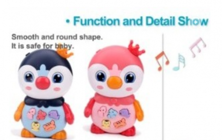 Jucarie bebe Pinguin muzical, Educational [2]