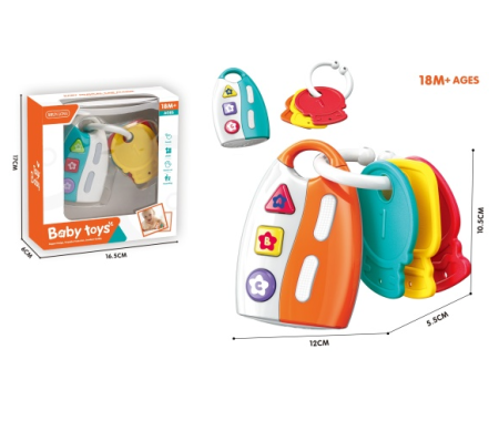 Jucarii tip Montessori - Jucarie, chei cu muzica si lumini