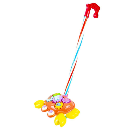 Jucarii interactive bebe - Jucarie De Impins, Crab