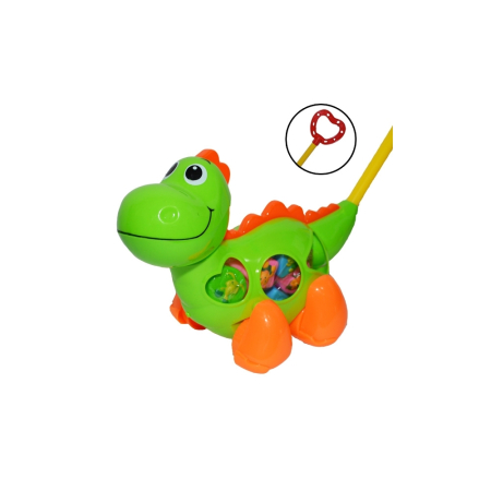 Jucarii interactive bebe - Jucarie De Impins, Cu Forme, Dinozaur