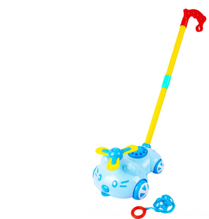 Jucarii interactive bebe - Jucarie De Impins, Masinuta, Cu Lumina