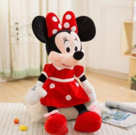 Papusi, plusuri, zane si figurine - Jucarie de plus Minnie Mouse,70 cm