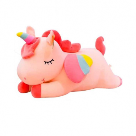 Papusi, plusuri, zane si figurine - Jucarie din plus, unicorn, 30 cm