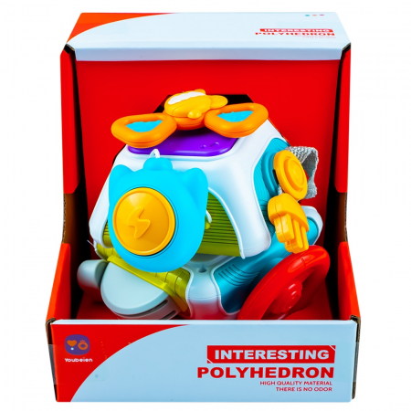 Jucarie educationala, pentru bebelusi, 15x14x14 cm [1]