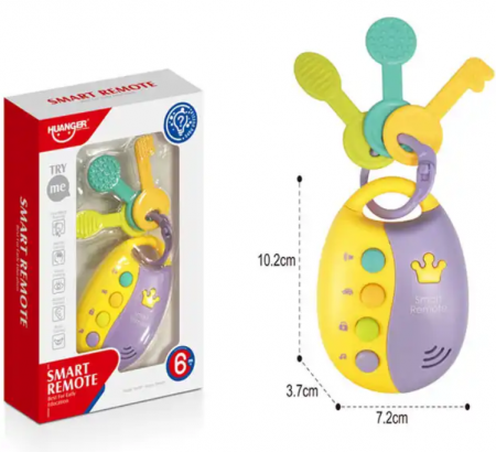 Jucarie interactiva bebe, telecomanda cu chei [2]