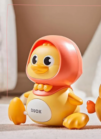 Jucarie interactiva, ratusca bunicuta care face tumbe si danseaza [1]