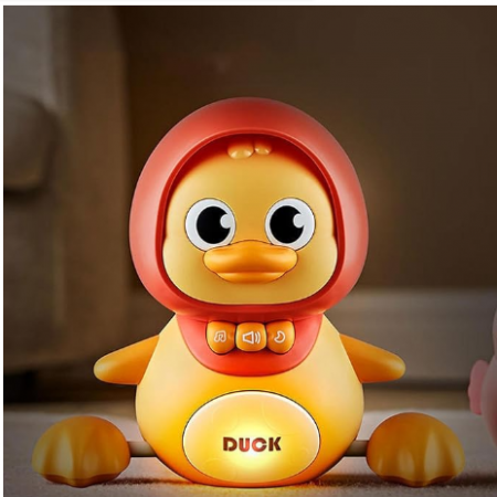 Jucarie interactiva, ratusca bunicuta care face tumbe si danseaza [7]