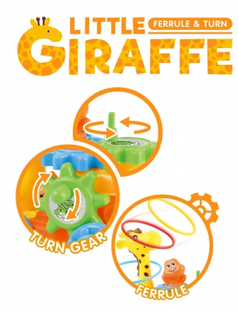 Jucarie interactiva, sa montam si sa ne jucam cu girafa [3]