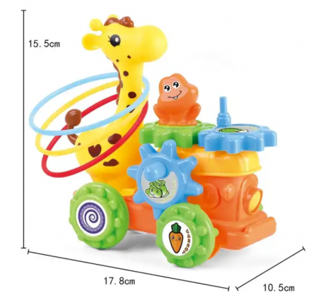 Jucarie interactiva, sa montam si sa ne jucam cu girafa [1]