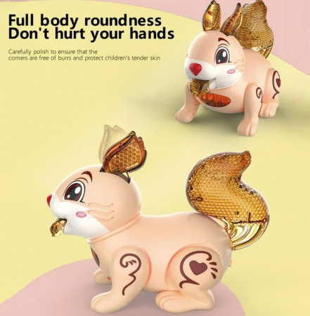 Jucarie interactiva, Veverita nazdravana, cu lumini si sunete [5]