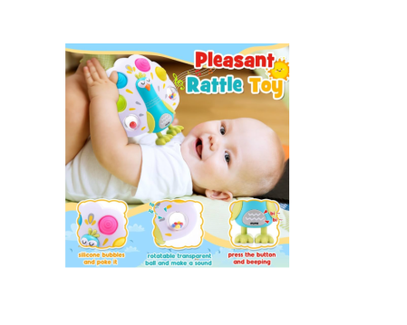 Jucarie motrica pentru bebe Paun cu pop-it pentru digitatie [3]