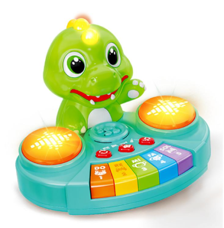 Jucarii interactive bebe - Jucarie pentru bebe broscuta cu pian