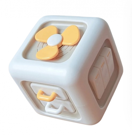 Jucarie senzoriala, colectia Montessori, 6 in 1, Descopera lumea [9]