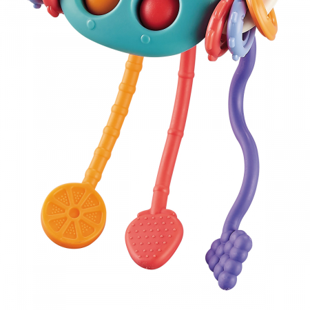 Jucarie senzoriala, dezvoltare abilitati motorii bebelus, Sticla, Babyono [3]