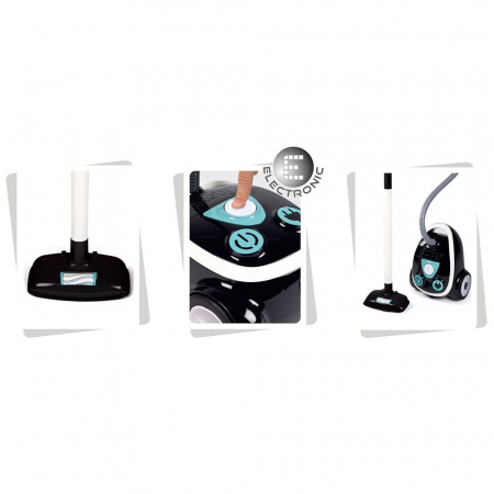 Jucarie Smoby Aspirator Vacuum Cleaner negru [2]