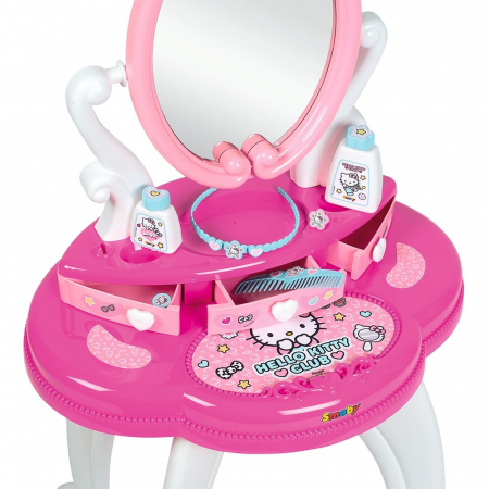 Jucarie Smoby Masuta de machiaj Hello Kitty Hairdresser 2 in 1 [3]