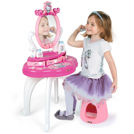 Jucarie Smoby Masuta de machiaj Hello Kitty Hairdresser 2 in 1 [4]