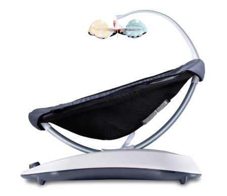 Leagan electric 4Moms RockaRoo Dark Grey Mesh [2]