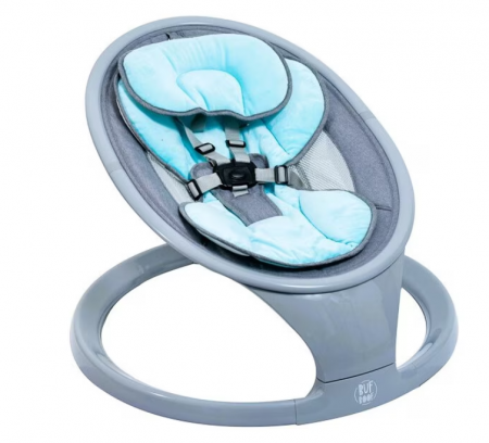 Leagan Electric Inteligent Portabil W5 BUF BOOF, Multifunctional, Conexiune Bluetooth, 5 Module miscare, Telecomanda, Functie EasyTouch, albastru [1]