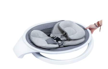 Leagan Electric Inteligent Portabil W5 BUF BOOF, Multifunctional, Conexiune Bluetooth, 5 Module miscare, Telecomanda, Functie EasyTouch, gri [5]