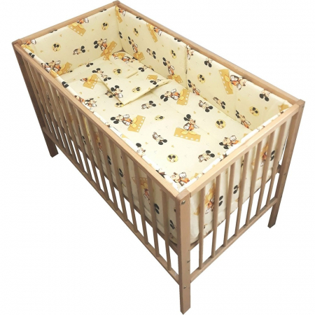 Lenjerii 5 piese - Lenjerie patut Hubners Soricel 5 piese crem