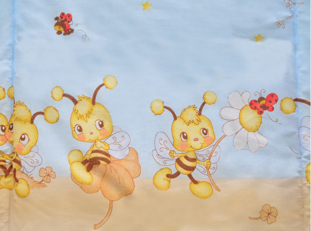 Lenjerie MyKids Albinuta Albastru 4 Piese 140x70 [3]