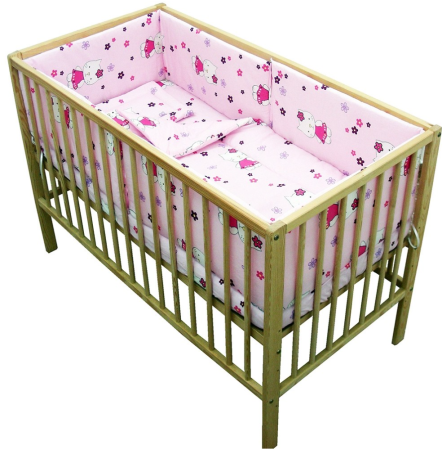 Lenjerii 5 piese - Lenjerie patut Hubners Kitty 5 piese roz