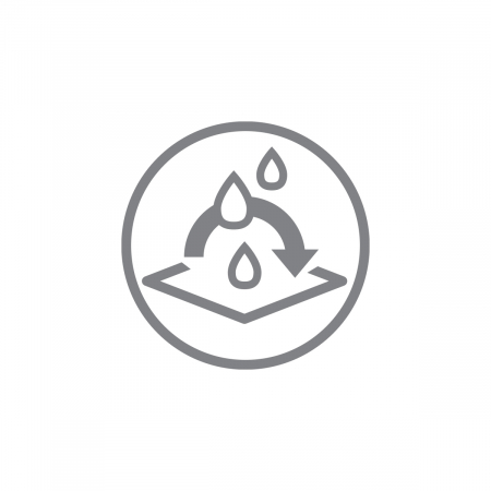 Manusa de baie din fibra de bambus Babyono gri [6]