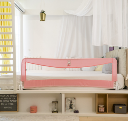 Margine de siguranta pentru pat Juju Safe Sleep, Hunny Bunny [1]