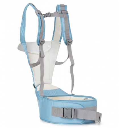 Marsupiu cu scaunel Juju HugMeTight, Albastru [2]