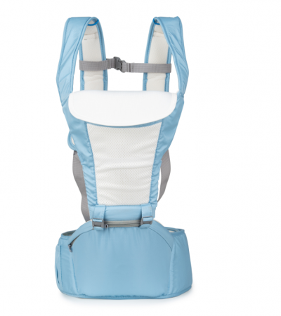 Marsupiu cu scaunel Juju HugMeTight, Albastru [1]