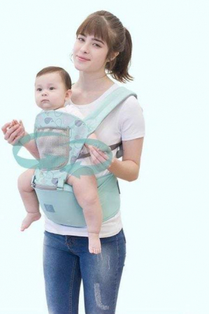 Marsupiu Ergonomic pentru Bebe, cu Scaunel, 3-25 Kg, All Season,Bubu-Still®, Bumbac,10 Pozitii, roz [6]