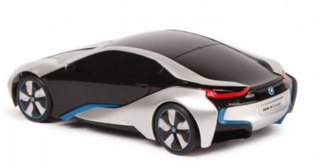 Masina Cu Telecomanda Bmw I8 Argintie Scara 1 La 24 [2]