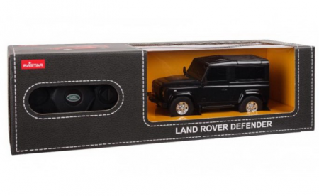 Masina cu telecomanda land rover defender negru cu scara 1 la 24 [1]