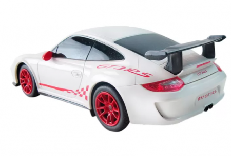 Masina cu telecomanda porsche gt3 rs alb cu scara 1 la 24 [3]