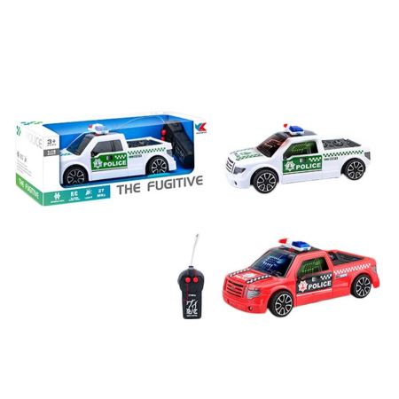Masinute si trenulete - Masina Politie Cu RC, Cu Lumina,22cm