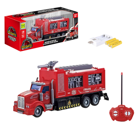 Masinute si trenulete - Masina Pompieri Cu Radiocomanda