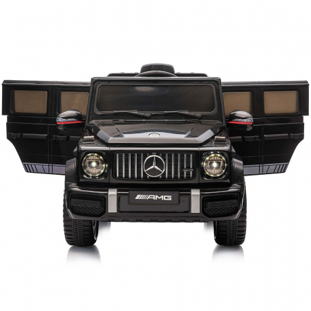 Masinuta electrica Chipolino SUV Mercedes G63 AMG cu scaun din piele si roti EVA black [3]