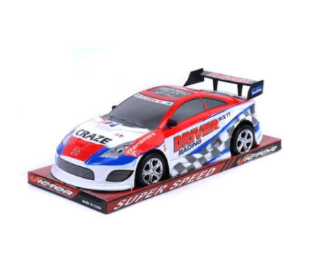 Masinute si trenulete - Masinuta, Jucarie plastic cu frictiune, Dimensiune 40 cm