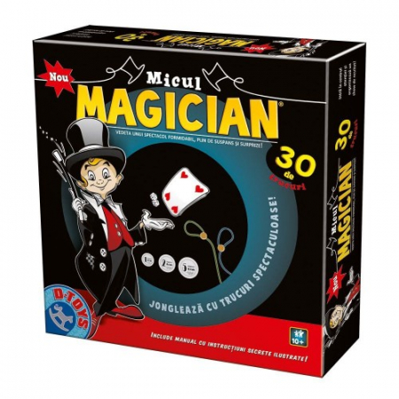 Jucarii tip Montessori - MICUL MAGICIAN 30 DE TRUCURI - JOC DE INDEMANARE