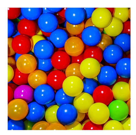 Jucarii interactive bebe - Mingiute Plastic, 7 Cm 200 Buc/Cutie